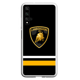 Чехол для Honor 20 с принтом Lamborghini Uniform , Силикон | Область печати: задняя сторона чехла, без боковых панелей | car | lambo | lamborghini | sport | авто | бык | гонка | ламбо | ламборгини | ламборджини | спорт | спорткар