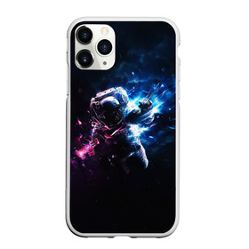 Чехол для iPhone 11 Pro Max матовый с принтом В космосе(S) , Силикон |  | cosmonavt | galaxy | nasa | nebula | space | star | абстракция | астронавт | вселенная | галактика | звезда | звезды | космический | космонавт | наса | планеты | скафандр