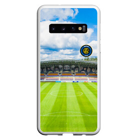 Чехол для Samsung Galaxy S10 с принтом FC INTER , Силикон | Область печати: задняя сторона чехла, без боковых панелей | championship | fc | football | footer | inter | soccer | socker | sport | европейская лига | интер | одежда | спорт | спортивный | униформа | футбол | футбольный клуб | чемпионат