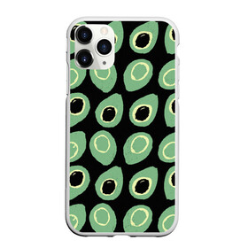 Чехол для iPhone 11 Pro матовый с принтом avocado , Силикон |  | Тематика изображения на принте: avocado | авокадо | веганство | вегетарианство | еда | зеленый | земля | зож | листья | овощи | позиция | природа | фрукты