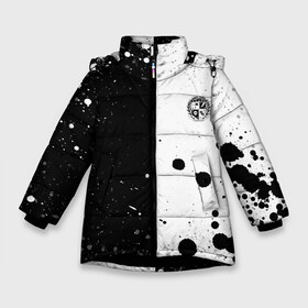 Зимняя куртка для девочек 3D с принтом Umbrella Academy (+спина) (Z) , ткань верха — 100% полиэстер; подклад — 100% полиэстер, утеплитель — 100% полиэстер. | длина ниже бедра, удлиненная спинка, воротник стойка и отстегивающийся капюшон. Есть боковые карманы с листочкой на кнопках, утяжки по низу изделия и внутренний карман на молнии. 

Предусмотрены светоотражающий принт на спинке, радужный светоотражающий элемент на пуллере молнии и на резинке для утяжки. | Тематика изображения на принте: dark horse comics | the umbrella academy | академия амбрелла | белая скрипка | бен харгривз | комикс | комильфо | космобой | кракен | реджинальд харгривз | сеанс | слух