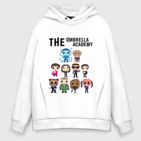 Мужское худи Oversize хлопок с принтом The umbrella academy (Z) , френч-терри — 70% хлопок, 30% полиэстер. Мягкий теплый начес внутри —100% хлопок | боковые карманы, эластичные манжеты и нижняя кромка, капюшон на магнитной кнопке | dark horse comics | the umbrella academy | академия амбрелла | белая скрипка | бен харгривз | комикс | комильфо | космобой | кракен | реджинальд харгривз | сеанс | слух