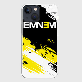 Чехол для iPhone 13 mini с принтом Eminem ,  |  | aftermath | hip | hop | kamikaze | music | music to be murdered by | rap | remastered | vevo | маршалл брюс мэтерс | слим шейди | эминем