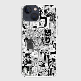 Чехол для iPhone 13 mini с принтом МОБ ПСИХО 100 ,  |  | mob psycho 100 | аниме | манга | моб | моб психо 100 | сигэо кагэяма