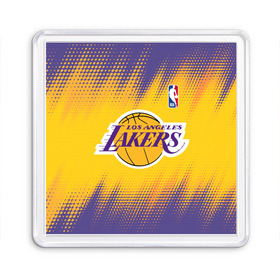 Магнит 55*55 с принтом Los Angeles Lakers , Пластик | Размер: 65*65 мм; Размер печати: 55*55 мм | Тематика изображения на принте: basketball | game | lakers | los angeles | los angeles lakers | nba | sport | баскетбол | игра | лейкерс | лос анджелес | лос анджелес лейкерс | нба | спорт