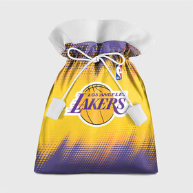 Подарочный 3D мешок с принтом Los Angeles Lakers , 100% полиэстер | Размер: 29*39 см | Тематика изображения на принте: basketball | game | lakers | los angeles | los angeles lakers | nba | sport | баскетбол | игра | лейкерс | лос анджелес | лос анджелес лейкерс | нба | спорт