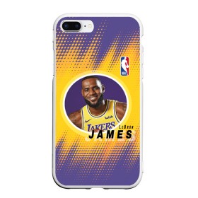 Чехол для iPhone 7Plus/8 Plus матовый с принтом LeBron James , Силикон | Область печати: задняя сторона чехла, без боковых панелей | basketball | game | james | lakers | lebron | lebron james | los angeles | los angeles lakers | nba | player | sport | баскетбол | баскетболист | джеймс | игра | игрок | леброн | леброн джеймс | лейкерс | лос анджелес | лос анджелес лейке