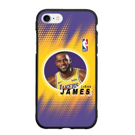 Чехол для iPhone 7/8 матовый с принтом LeBron James , Силикон | Область печати: задняя сторона чехла, без боковых панелей | basketball | game | james | lakers | lebron | lebron james | los angeles | los angeles lakers | nba | player | sport | баскетбол | баскетболист | джеймс | игра | игрок | леброн | леброн джеймс | лейкерс | лос анджелес | лос анджелес лейке