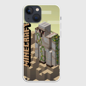 Чехол для iPhone 13 mini с принтом Minecraft ,  |  | minecraft | копатель | кубики | майкрафт | майнкрафт | мморг | мультиплеер | пиксели | пиксельная игра | развивающая игра | рпг | строительство | стройка