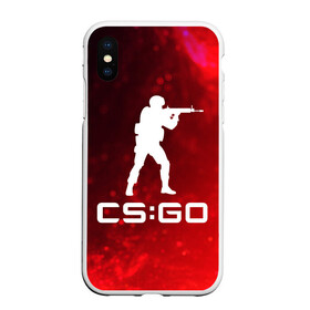 Чехол для iPhone XS Max матовый с принтом CS GO КС ГО , Силикон | Область печати: задняя сторона чехла, без боковых панелей | asiimov | counter | counter strike | counterstrike | cs go | cs:go | csgo | global | offensive | strike | гоу | каэс | контер | контр | контра | контрстрайк | кс го | кс:го | ксго | страйк | сы пщ