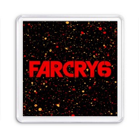 Магнит 55*55 с принтом FAR CRY 6 / ФАР КРАЙ 6 , Пластик | Размер: 65*65 мм; Размер печати: 55*55 мм | 