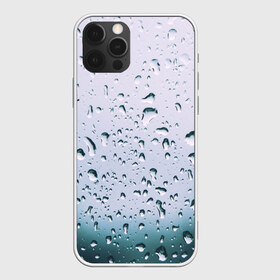Чехол для iPhone 12 Pro Max с принтом Капли окно стекло дождь серо , Силикон |  | абстракция | блики | боке | брызги | вечер | вода | градиент | дача | дождь | капли | капли на стекле | лес | лето | мрачно | окно | природа | роса | свет | силуэты | симметрия | текстура | темный | фото