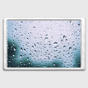 Магнит 45*70 с принтом Капли окно стекло дождь серо , Пластик | Размер: 78*52 мм; Размер печати: 70*45 | Тематика изображения на принте: абстракция | блики | боке | брызги | вечер | вода | градиент | дача | дождь | капли | капли на стекле | лес | лето | мрачно | окно | природа | роса | свет | силуэты | симметрия | текстура | темный | фото