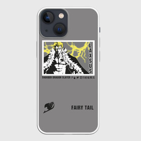 Чехол для iPhone 13 mini с принтом Громовой убийца драконов ,  |  | dragneel | dragon | dreyar | fairy | japan | laxsus | natsu | slayer | tail | аниме | гажил | гильдия | грей | громовой | драгнил | дракон | драконов | дреяр | игнил | лаксус | лексус | люси | маг | молния | нацу | райкаге | саламандер