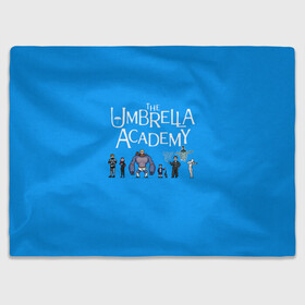 Плед 3D с принтом The umbrella academy , 100% полиэстер | закругленные углы, все края обработаны. Ткань не мнется и не растягивается | dark horse comics | netflix | the umbrella academy | umbrella | академия амбрелла | белая скрипка | бен харгривз | комикс | комильфо | космобой | кракен | реджинальд харгривз | сеанс | слух