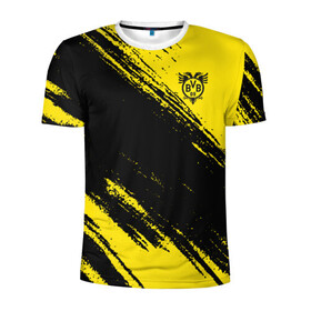 Мужская футболка 3D спортивная с принтом Borussia , 100% полиэстер с улучшенными характеристиками | приталенный силуэт, круглая горловина, широкие плечи, сужается к линии бедра | borussia | dortmund | juventus | lfc | sport | спорт | фк | футбол