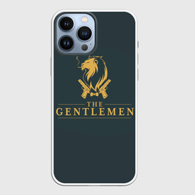 Чехол для iPhone 13 Pro Max с принтом Джентльмены ,  |  | the gentlemen | гай ричи | генри голдинг | джентльмен | джентльмены | колин фаррелл | лев | львы | мишель докери | оружие | пистолет | фильм | фильмы | хью грант | чарли ханнэм