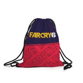 Рюкзак-мешок 3D с принтом FAR CRY 6 / ФАР КРАЙ 6 , 100% полиэстер | плотность ткани — 200 г/м2, размер — 35 х 45 см; лямки — толстые шнурки, застежка на шнуровке, без карманов и подкладки | cry | dawn | far | far cry 6 | farcry | farcry 6 | farcry6 | game | games | logo | new | primal | six | антон | дэни | игра | игры | кастильо | край | лого | логотип | рохас | символ | символы | фар | фар край 6 | фаркрай | фаркрай 6 | фаркрай6