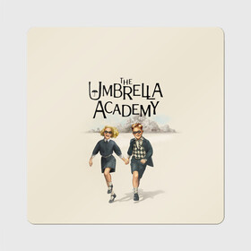 Магнит виниловый Квадрат с принтом The umbrella academy , полимерный материал с магнитным слоем | размер 9*9 см, закругленные углы | Тематика изображения на принте: dark horse comics | netflix | the umbrella academy | umbrella | академия амбрелла | белая скрипка | бен харгривз | комикс | комильфо | космобой | кракен | реджинальд харгривз | сеанс | слух