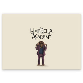 Поздравительная открытка с принтом The umbrella academy , 100% бумага | плотность бумаги 280 г/м2, матовая, на обратной стороне линовка и место для марки
 | dark horse comics | netflix | the umbrella academy | umbrella | академия амбрелла | белая скрипка | бен харгривз | комикс | комильфо | космобой | кракен | реджинальд харгривз | сеанс | слух