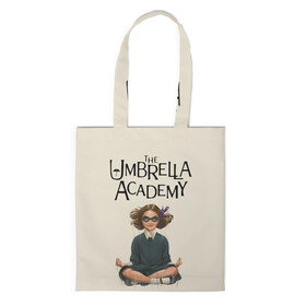 Шоппер 3D с принтом The umbrella academy , 100% полиэстер | Плотность: 200 г/м2; Размер: 34×35 см; Высота лямок: 30 см | dark horse comics | netflix | the umbrella academy | umbrella | академия амбрелла | белая скрипка | бен харгривз | комикс | комильфо | космобой | кракен | реджинальд харгривз | сеанс | слух