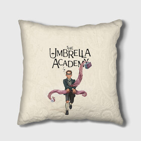 Подушка 3D с принтом The umbrella academy , наволочка – 100% полиэстер, наполнитель – холлофайбер (легкий наполнитель, не вызывает аллергию). | состоит из подушки и наволочки. Наволочка на молнии, легко снимается для стирки | dark horse comics | netflix | the umbrella academy | umbrella | академия амбрелла | белая скрипка | бен харгривз | комикс | комильфо | космобой | кракен | реджинальд харгривз | сеанс | слух