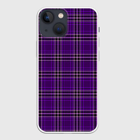 Чехол для iPhone 13 mini с принтом The Gentlemen Violet ,  |  | boys | cell | gentlmen | pattern | боевик | гайричи | геометрия | джентельмены | джентльмен | квадраты | клетка | клетчатый | комедия | криминал | линии | мужские | пацанские | полоска | полосы | текстура | узор