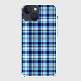 Чехол для iPhone 13 mini с принтом The Gentlemen Blue ,  |  | boys | cell | gentlmen | pattern | боевик | гайричи | геометрия | джентельмены | джентльмен | квадраты | клетка | клетчатый | комедия | криминал | линии | мужские | пацанские | полоска | полосы | текстура | узор