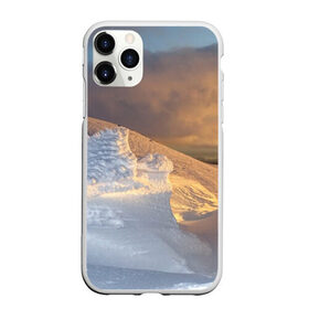 Чехол для iPhone 11 Pro Max матовый с принтом Снежная долина , Силикон |  | долина | зима | зимний | зимой | лёд | небо | облака | природа | природные | природный | север | снег | снега | снежная | снежный | снежок | сугроб | сугробы | туч | тучи | холм | холмистый | холмы