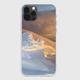 Чехол для iPhone 12 Pro Max с принтом Снежная долина , Силикон |  | долина | зима | зимний | зимой | лёд | небо | облака | природа | природные | природный | север | снег | снега | снежная | снежный | снежок | сугроб | сугробы | туч | тучи | холм | холмистый | холмы
