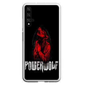 Чехол для Honor 20 с принтом POWERWOLF , Силикон | Область печати: задняя сторона чехла, без боковых панелей | hardcore | metal | music | powerwolf | punk | rock | волки | метал | музыка | панк | рок