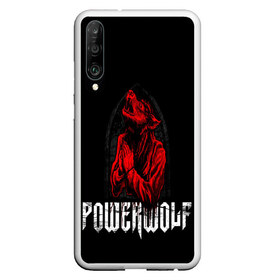 Чехол для Honor P30 с принтом POWERWOLF , Силикон | Область печати: задняя сторона чехла, без боковых панелей | hardcore | metal | music | powerwolf | punk | rock | волки | метал | музыка | панк | рок