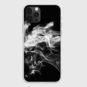 Чехол для iPhone 12 Pro Max с принтом СЕРЫЙ ДЫМ , Силикон |  | fire | flame | in fire | smoke | в огне | дым | огненный | огонь | текстуры