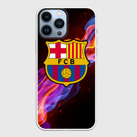 Чехол для iPhone 13 Pro Max с принтом FC BARCELONA (BARCA) ,  |  | Тематика изображения на принте: barca | barcelona | fc barca | барка | барселона