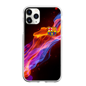 Чехол для iPhone 11 Pro матовый с принтом FC BARCELONA (BARCA) , Силикон |  | barca | barcelona | fc barca | барка | барселона