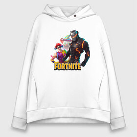 Женское худи Oversize хлопок с принтом Fortnite orange logo , френч-терри — 70% хлопок, 30% полиэстер. Мягкий теплый начес внутри —100% хлопок | боковые карманы, эластичные манжеты и нижняя кромка, капюшон на магнитной кнопке | fortnite | orange | оранжевый фортнайт | фортнайт