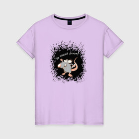Женская футболка хлопок с принтом Вакцинация , 100% хлопок | прямой крой, круглый вырез горловины, длина до линии бедер, слегка спущенное плечо | banksy | бэнкси | в лондонском | вакцинация | крыс | метро | рисунки | чихающих