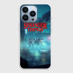 Чехол для iPhone 13 Pro с принтом Очень странные дела ,  |  | the stranger things | восьмидесятые | дастин хендерсон | майк уилер | монстр | монстры | оди | одиннадцать | очень странные дела | ретро | сериал | сериалы | ужасы | уилл байерс