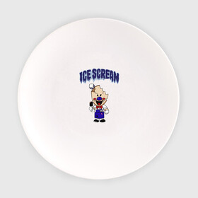 Тарелка с принтом Ice Scream , фарфор | диаметр - 210 мм
диаметр для нанесения принта - 120 мм | horror | ice scream | neighborhood | аркадный | хоррор
