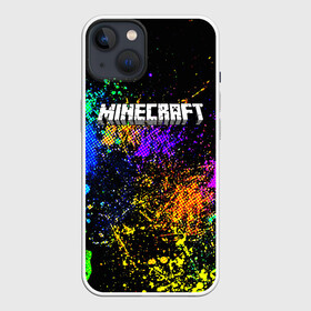 Чехол для iPhone 13 с принтом MINECRAFT ,  |  | craft | creeper | dungeon | dungeons | earth | game | logo | mine | minecraft | mobile | online | дунгеонс | земля | зомби | игра | крипер | лого | майкрафт | майнкрафт | мобайл | онлайн | подземелье | подземелья