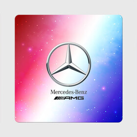 Магнит виниловый Квадрат с принтом MERCEDES / МЕРСЕДЕС , полимерный материал с магнитным слоем | размер 9*9 см, закругленные углы | amg | auto | bens | benz | logo | merc | mercedes | mercedes benz | mersedes | moto | new | star | vthctltc | авто | амг | бенц | звезда | класс | лого | логотип | мерин | мерс | мерседес | мерседес бенц | мото | новый | символ | символы | ьуксуву