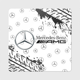 Магнит виниловый Квадрат с принтом MERCEDES / МЕРСЕДЕС , полимерный материал с магнитным слоем | размер 9*9 см, закругленные углы | amg | auto | bens | benz | logo | merc | mercedes | mercedes benz | mersedes | moto | new | star | vthctltc | авто | амг | бенц | звезда | класс | лого | логотип | мерин | мерс | мерседес | мерседес бенц | мото | новый | символ | символы | ьуксуву