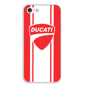 Чехол для iPhone 5/5S матовый с принтом DUCATI , Силикон | Область печати: задняя сторона чехла, без боковых панелей | ducati | moto | дукати | мото | мотоспорт