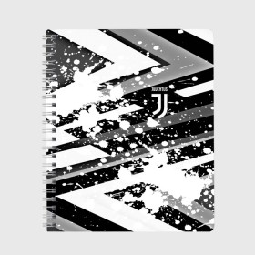 Тетрадь с принтом Juventus , 100% бумага | 48 листов, плотность листов — 60 г/м2, плотность картонной обложки — 250 г/м2. Листы скреплены сбоку удобной пружинной спиралью. Уголки страниц и обложки скругленные. Цвет линий — светло-серый
 | cristiano | fifa | football | juventus | paint | ronaldo | soccer | uefa | брызги | буффон | зебры | италия | клуб | краска | криштиану | кьеллини | матч | мяч | роналду | турин | уефа | фифа | футбол | футбольный | черно белые | ювентус