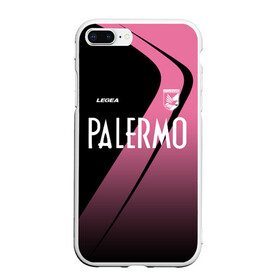 Чехол для iPhone 7Plus/8 Plus матовый с принтом PALERMO FC , Силикон | Область печати: задняя сторона чехла, без боковых панелей | fc | football | fotball club | palermo | palermo fc | palermo football club | palermo uniform | sport | палермо | палермо форма | палермо футбольный клуб | спорт | спортивные | униформа | фирменые цвета | фк | футбол | футбольный клуб