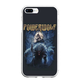 Чехол для iPhone 7Plus/8 Plus матовый с принтом POWERWOLF , Силикон | Область печати: задняя сторона чехла, без боковых панелей | powerwolf | метал | повервольф | повервульф | рок