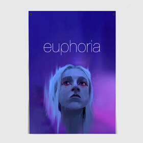 Постер с принтом Euphoria , 100% бумага
 | бумага, плотность 150 мг. Матовая, но за счет высокого коэффициента гладкости имеет небольшой блеск и дает на свету блики, но в отличии от глянцевой бумаги не покрыта лаком | euphoria | hunter schafer | jules vaughn | rue bennett | zendaya | джулиус | джулс вон | зендайа | зендая | ру беннет | хантер шафер | эйфория