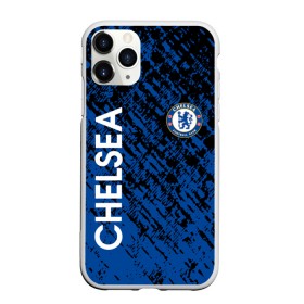 Чехол для iPhone 11 Pro матовый с принтом CHELSEA. , Силикон |  | chelsea | fc | football | football club | sport | английский футбольный клуб | лондон | спорт | уефа | униформа | фирменные цвета | фк | фулема | футбол | футбольный клуб | челси