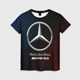 Женская футболка 3D с принтом MERCEDES / МЕРСЕДЕС , 100% полиэфир ( синтетическое хлопкоподобное полотно) | прямой крой, круглый вырез горловины, длина до линии бедер | amg | auto | bens | benz | logo | merc | mercedes | mercedes benz | mersedes | moto | new | star | vthctltc | авто | амг | бенц | звезда | класс | лого | логотип | мерин | мерс | мерседес | мерседес бенц | мото | новый | символ | символы | ьуксуву