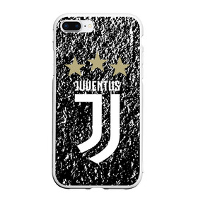 Чехол для iPhone 7Plus/8 Plus матовый с принтом JUVENTUS. , Силикон | Область печати: задняя сторона чехла, без боковых панелей | fc | football | football club | juventus | sport | итальянский профессиональный футбольный клуб | клуб италии | спорт | уефа | униформа | фирменные цвета | фк | футбол | футбольный клуб | ювентус